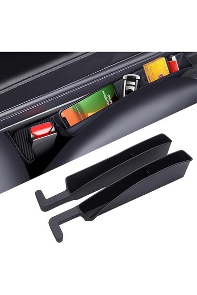TERRIFI Car Seat Gap Filler Organizer for Cars and SUVs, Universal Fit Side C...