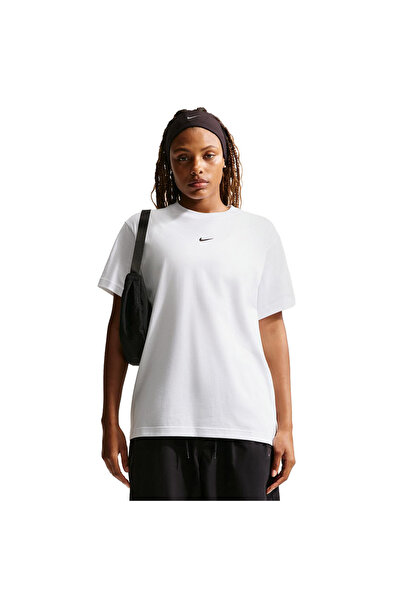 Nike W NSW CLASSIC SS TEE IH7601-100 Λευκό