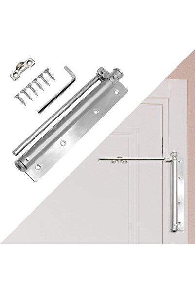 STARSTAR Door damper stainless black adjustable for interior/exterior.