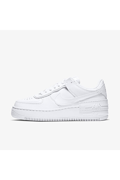 Nike Pantofi sport Air Force 1 Shadow, albi