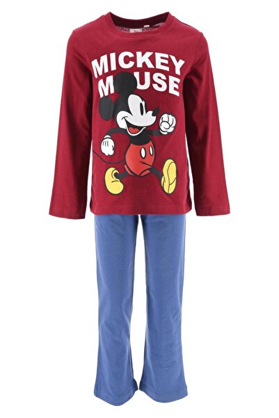 Sun City Fashion Group Πυτζάμα "Mickey Mouse" μπορντό