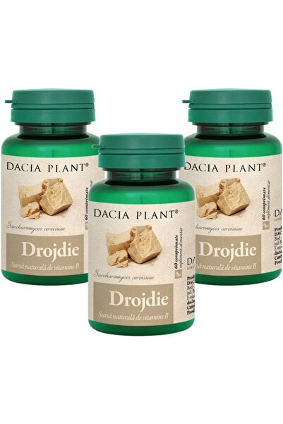 Dacia Plant Set Brewer's yeast (Saccharomyces cerevisiae) 500mg, "Organic sou...