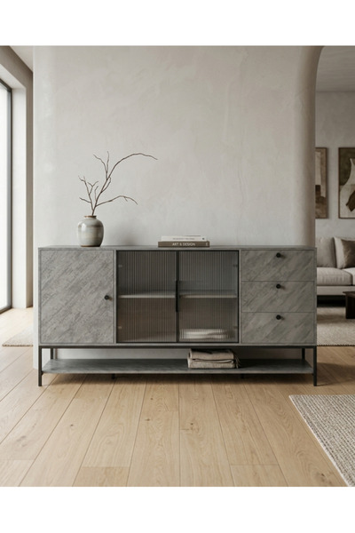 DEC61 Modern Buffet Storage Unit