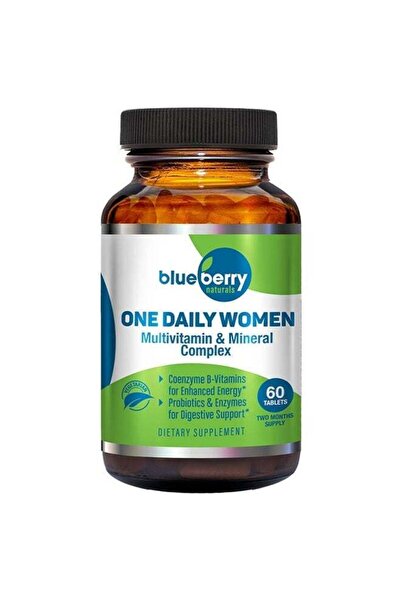 Blueberry Naturals One Daily Women's Multivitamin & Mineral Complex, 60 Tablets