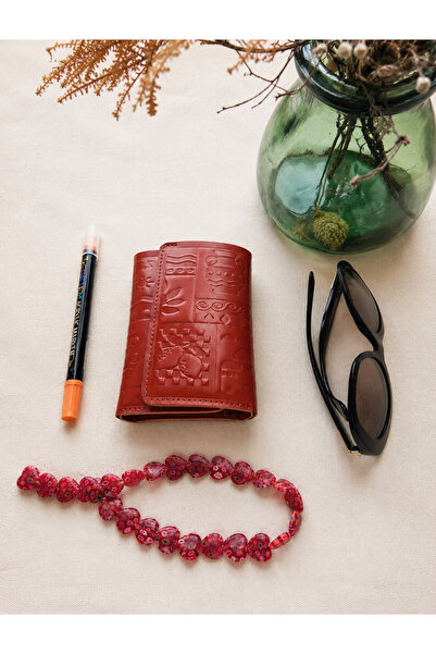 shereenmostadesigns sienna Mediterranean Genuine Leather Women’s Wallet – Emb...