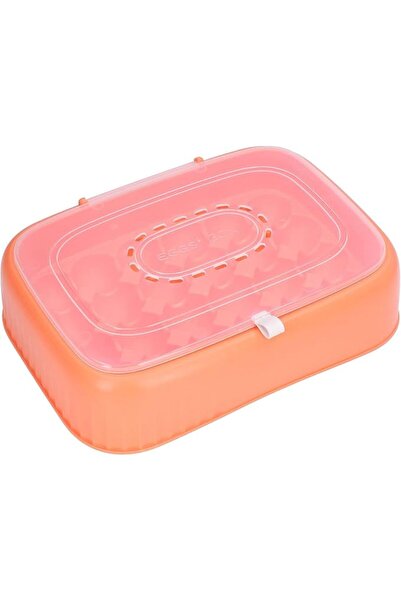 GENERAL 24 Eggs Containers ABS Egg Tray Storage Box 24 Cell Egg Holder with C...