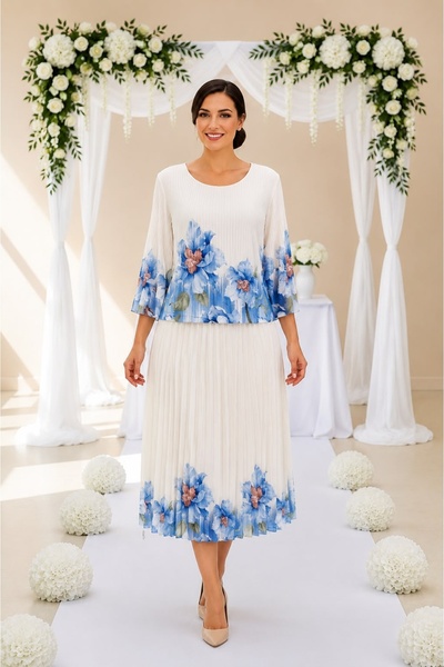 Fashimo Rochie midi cu aspect plisat cod ES11835