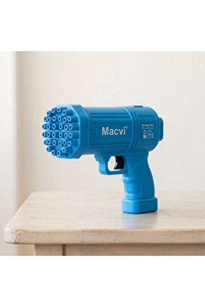 MACVI Pistol cu bule de săpun cu 32 de duze — Distracție fără sfârșit! 🎉 💧