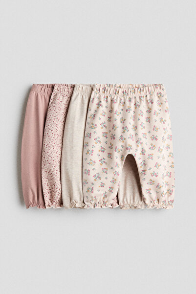 H&M 4'lü Pamuklu Pantolon