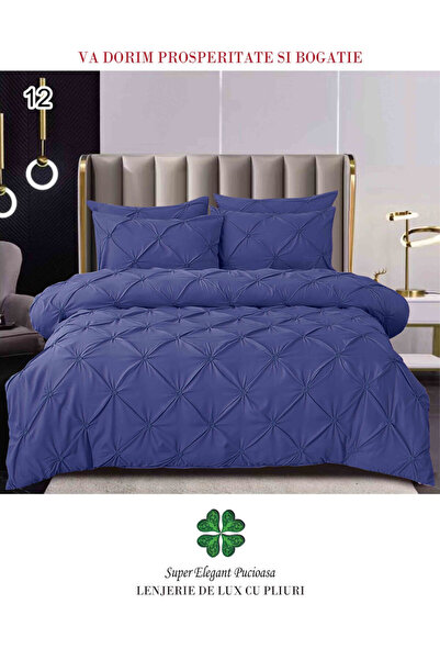 Super Elegant Pucioasa Duvet Cover Set 6 Pieces, Fine Cotton , Double Bed, 2 ...