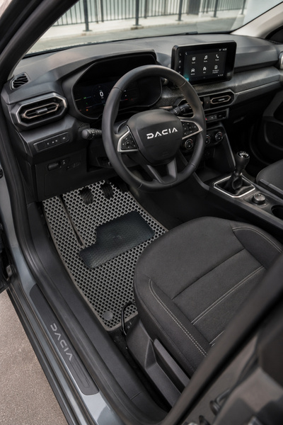8D EVA PASPAS Dacia Oto Paspas Araba Paspası Tam Uyumlu EVA Koyu Gri
