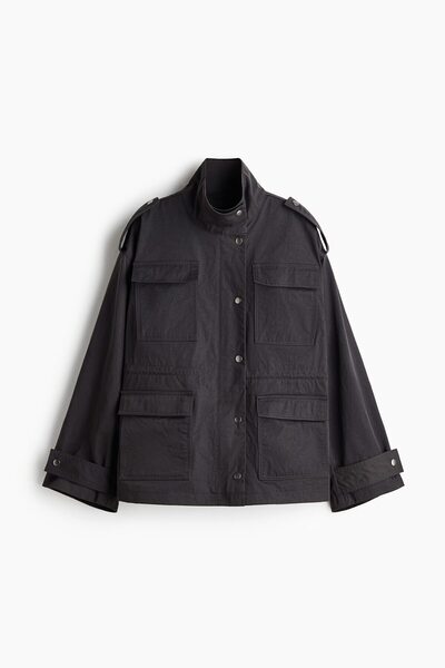 H&M Gabardin Kargo Ceket