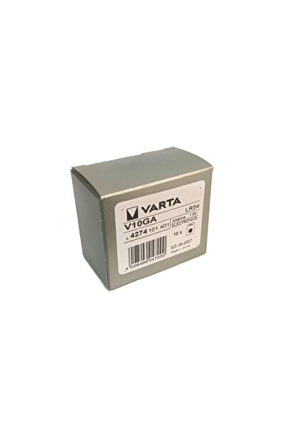 Varta V10ga Αλκαλικές Μπαταρίες Ρολογιών LR54 / CR1130 / LR1130 1.5V 10τμχ