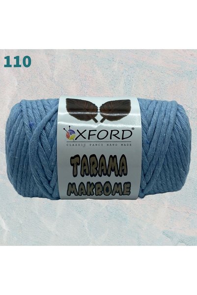 Oxford İplik Tarama Macrame 5 mm - 110 Baby Blue