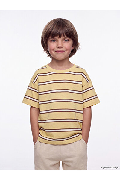 LC Waikiki Timeless Clothing & Timeless Choices Zero Roba Collar Striped Boys...