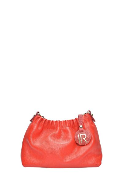 SimpleFind Isabella Rhea Geanta piele -Nefru-Rosu,Geanta postas piele natural...