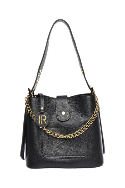 SimpleFind Isabella Rhea Geanta piele -Irina-Negru,Geanta de umar piele natur...