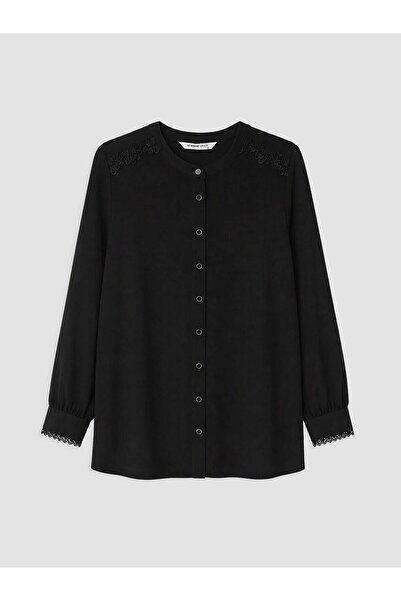 LC Waikiki Crew Neck Embroidered Women's Tunic (W6)