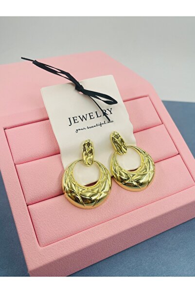 Bozhi Ring Detailed Earrings Stylish Meaningful Gift for Special Occasions