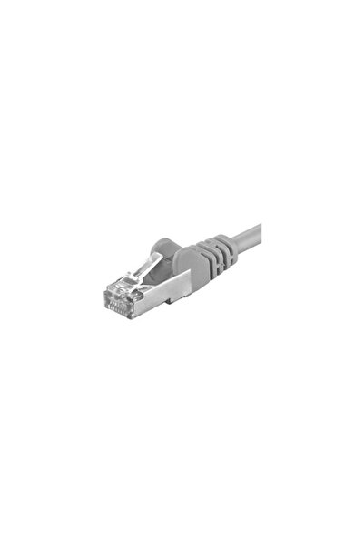 Emtex Cablu de patch FTP RJ45-RJ45 Cat.6, LSZH, 0.5m, gri - "FTP-6-0.5-G-LSZH...