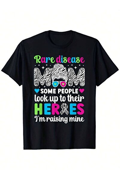 9JY Proud Warrior Mother Rare Disease Awareness 1pc Men's Funny Mother's Day ...