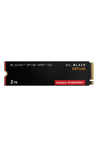 WD SSD PCIE G4 M.2 NVME 2TB/BLACK SN7100 WDS200T4X0E WDC "WDS200T4X0E"