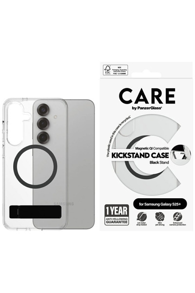 Other Panzerglass Care By Case Pentru Samsung Galaxy S25+ Suport Qi Transparent