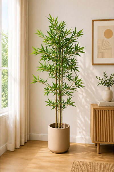 Generic Faux Bamboo Plants -130cm Height