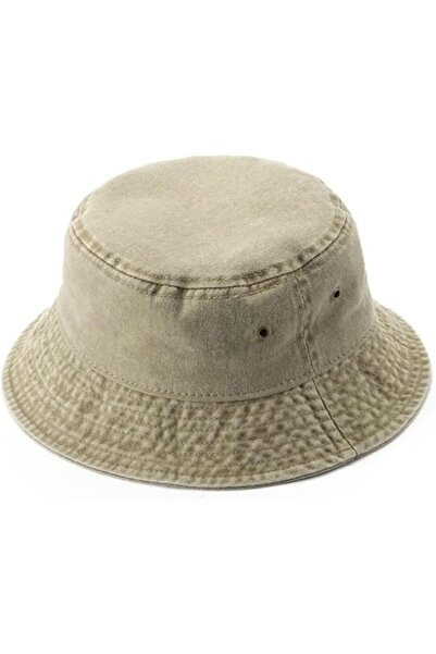 STARSTAR Foldable cotton fisherman's hat - khaki one size fits all