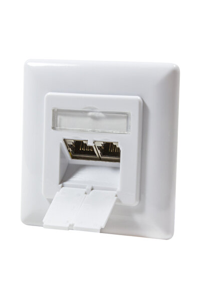 LogiLink PRIZA RJ-45 aplicabila cu 2 iesiri pt. cablu FTP, Cat6A, RJ-45 (M) x...