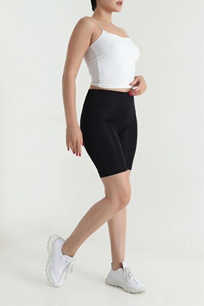 EXSPORT Kadın Dizüstü Push Up Spor Şort Tayt