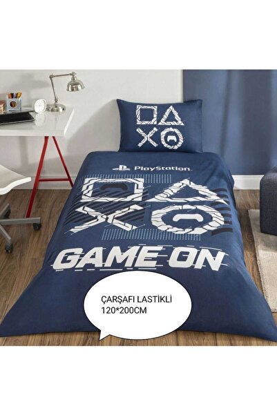 Taç Game on Licensed Bed Sheet 120X200Cm Elastic Licensed Duvet Cover Set