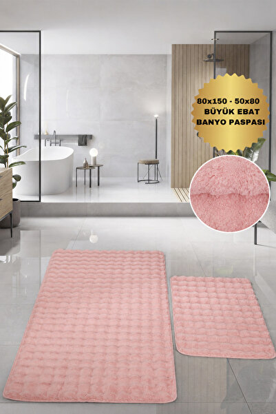 Bestekar Puffelle Powder Non-Slip Base Machine Washable 70X120 50X60 Soft Tex...