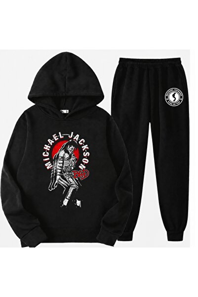 SVART WEAR Set de hanorac și pantaloni de trening pentru copii cu imprimeu Mi...