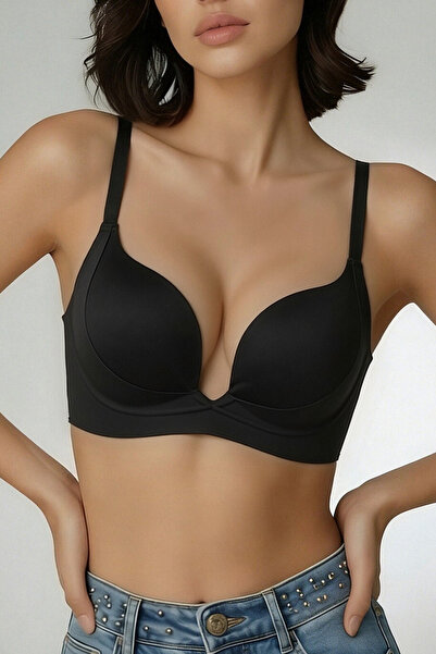 Generic Brand Sexy deep V gathering underwear for women, thin design without ...