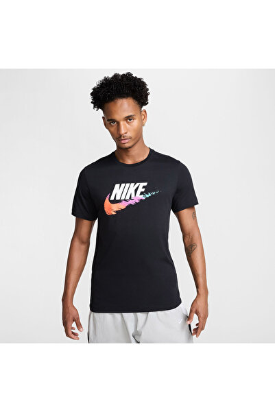 Nike M NSW TEE 6MO FTRA SP25 HJ0568-010 Μαύρο
