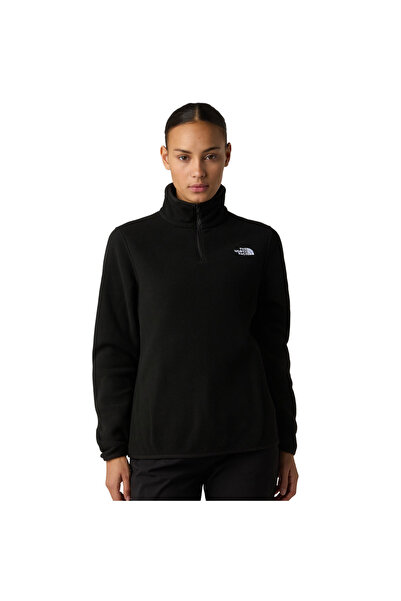 THE NORTH FACE W GLACIER ΦΛΙΣ ΜΠΟΥΦΑΝ ΜΕ ΦΕΡΜΟΥΑΡ 1/4 NF0A8D2JJK3-JK3 Μαύρο
