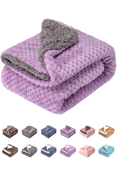 GENERAL Fuzzy Pet Blanket, Warm Soft Plush Fleece for Dog Cat Bed, Couch, Sof...