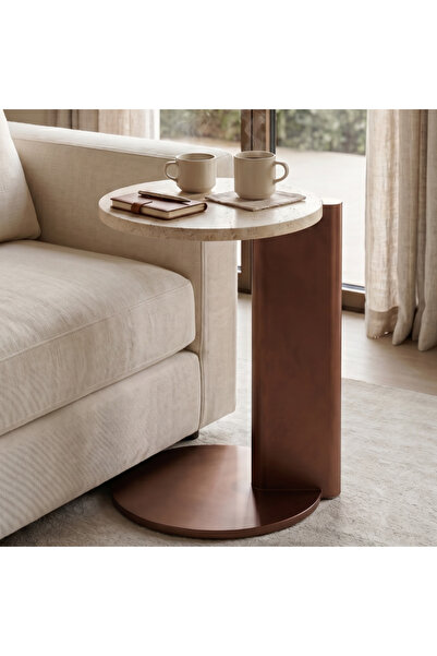 terndat Service Table Marble Alternative