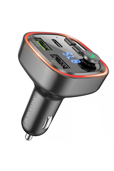 Borofone Modulator FM Bluetooth BC48, 2 x USB-A - 1 x USB-C - 1 x microSD