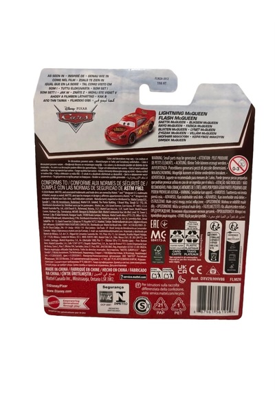 CARS Disney Pixar 20. Yıl Özel Seri Rusteze Lightning McQueen Metal Model Araba (DXV29 / HHV86 / FGD64)