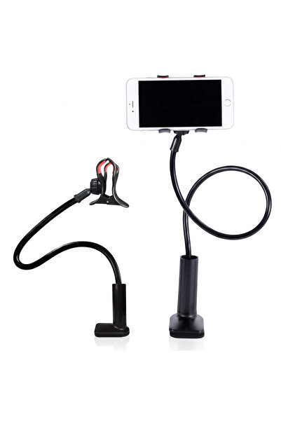 Kitchet Flexible Gooseneck Phone Holder - 360° Rotating Long Arm Bracket Clip...
