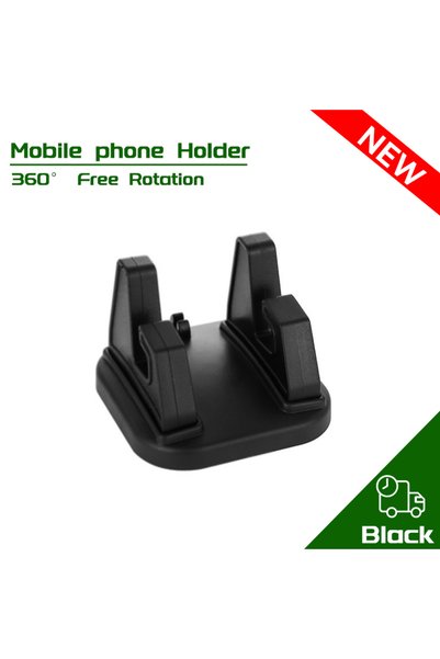 Choice6 Black-NEW 360 Degree Car Phone Holder Soft Silicone Anti Slip Mat Mob...