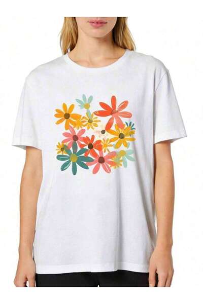 k222 Plus Size Cotton T-Shirts For Women - Soft Loose Fit Short Sleeve Casual...