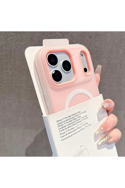 Choice32 iPhone 13 Pink Luxury Candy Color 2 IN 1 Magnetic Case For iPhone 17...
