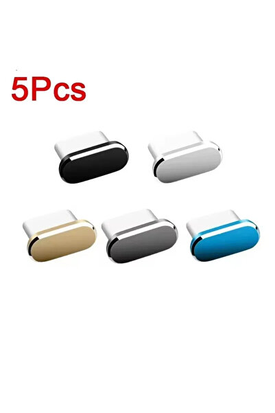 Choice10 5pcs Mixed Metal Dust Plug For iPhone 17 Air 16 15 Plus Pro Max 16PM...