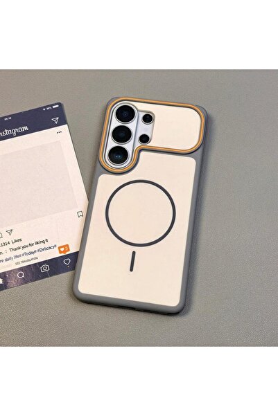 Choice43 Galaxy S25 Ultra F2 Luxury Frosted Silicone Soft Bumper For Magsafe ...