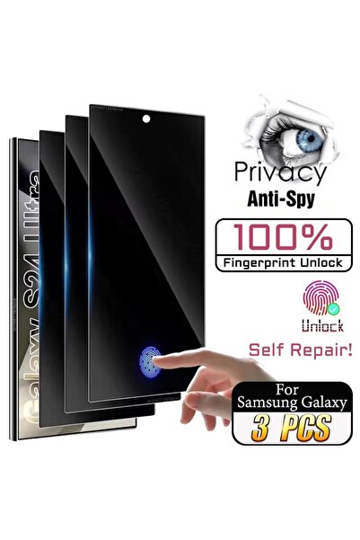 Choice1 Galaxy S24 Ultra Anti Peeping 3pcs 3-1PCS Privacy Tempered Glass Supp...