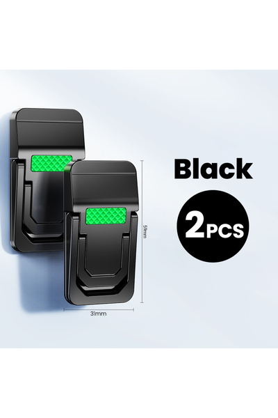 Choice1 black Mini Foldable Laptop Back Stand 2-Gear Adjustable Silicone Anti...