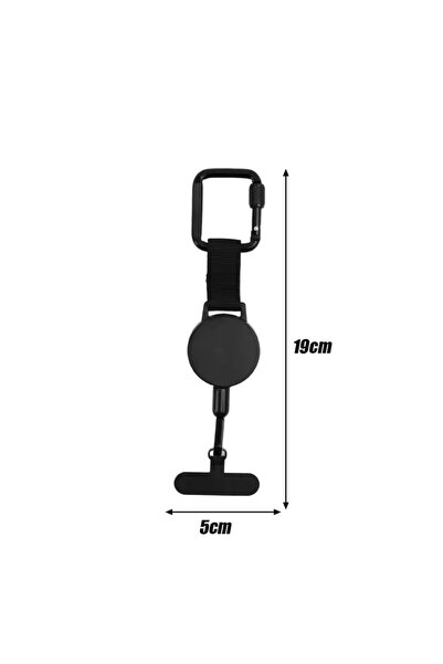 choice2 C Retractable Anti-Theft Phone Holder Cellphone Lanyard Strap Smartph...